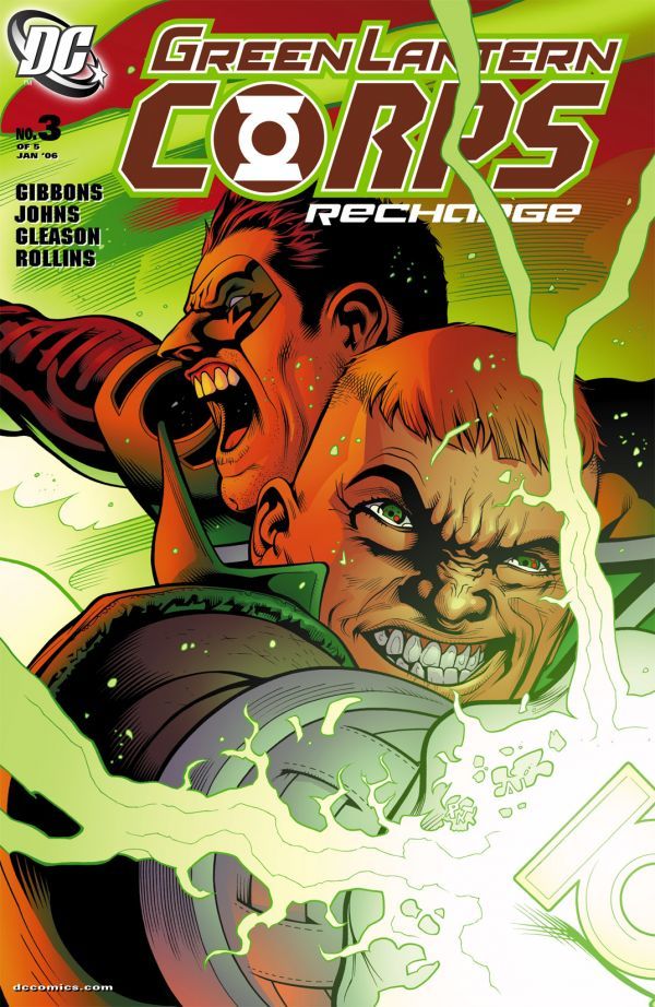 Green Lantern Corps: Recharge #3 cover