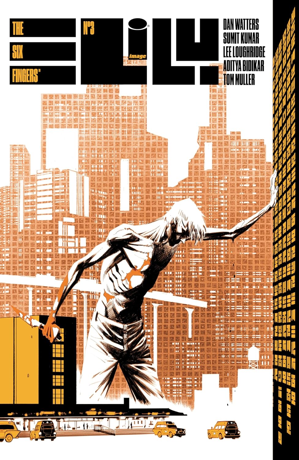 The Six Fingers #3 cover