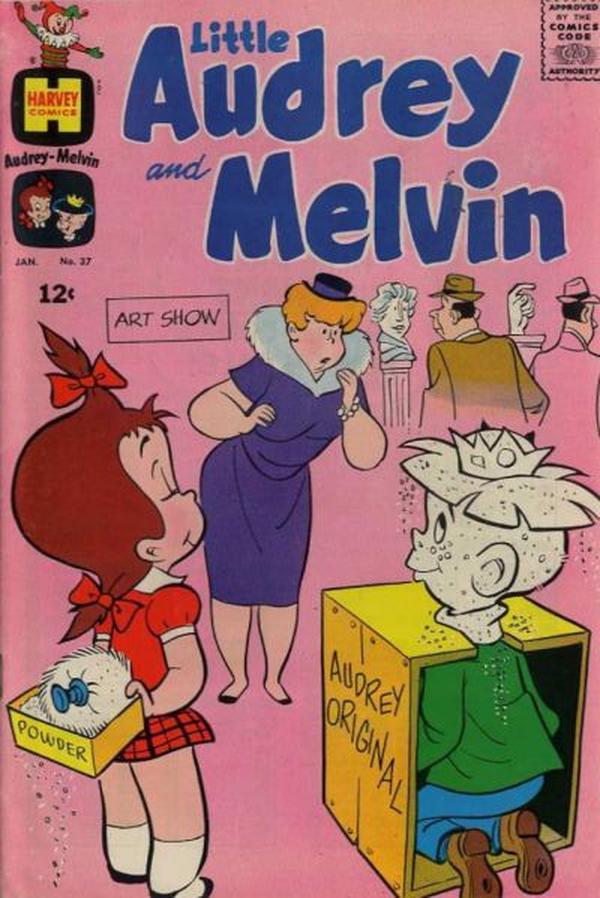 Little Audrey and Melvin #37 cover