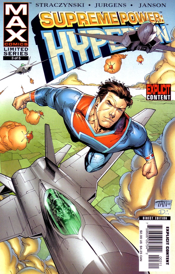 Supreme Power: Hyperion #3 cover