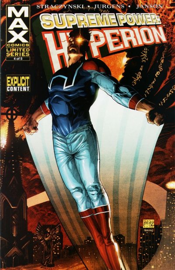 Supreme Power: Hyperion #4 cover