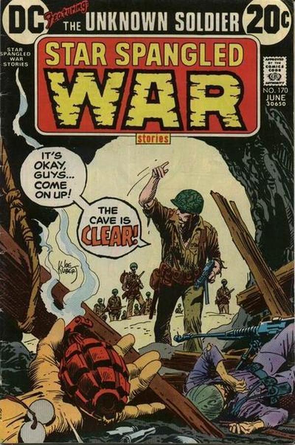 Star Spangled War Stories #170 cover