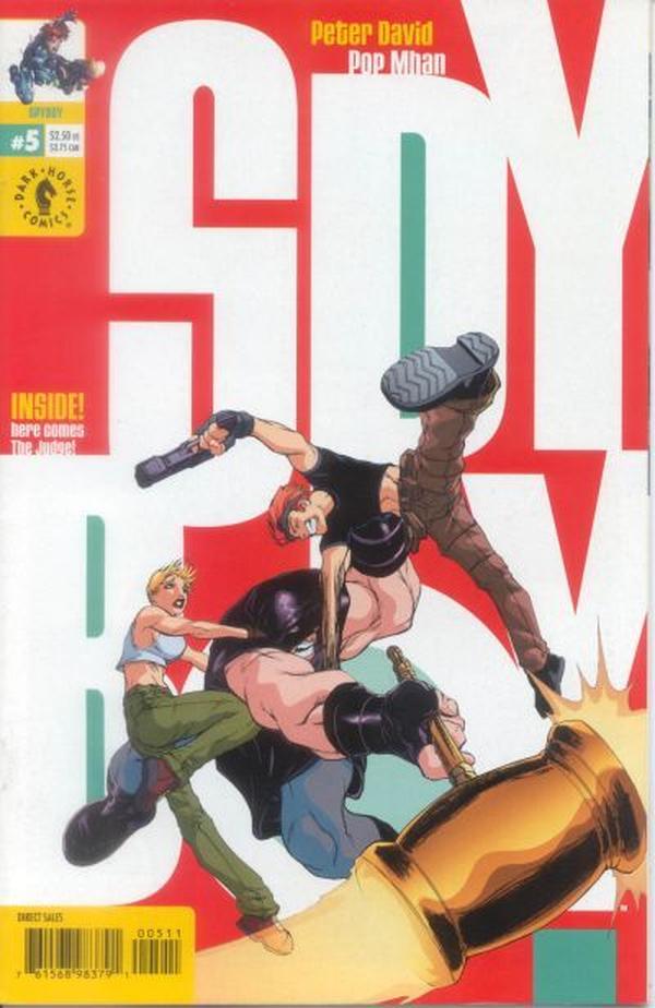 SpyBoy #5 cover