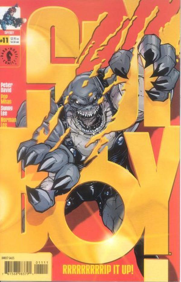 SpyBoy #11 cover