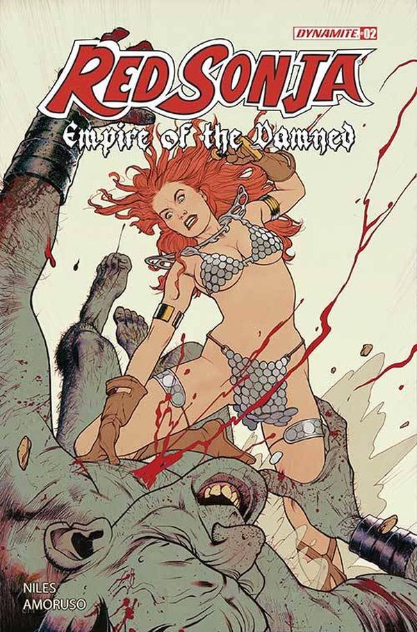 Red Sonja: Empire of the Damned #2 cover