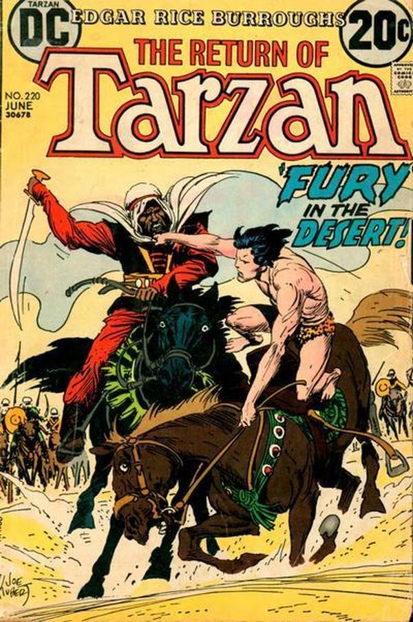 Tarzan #220 cover