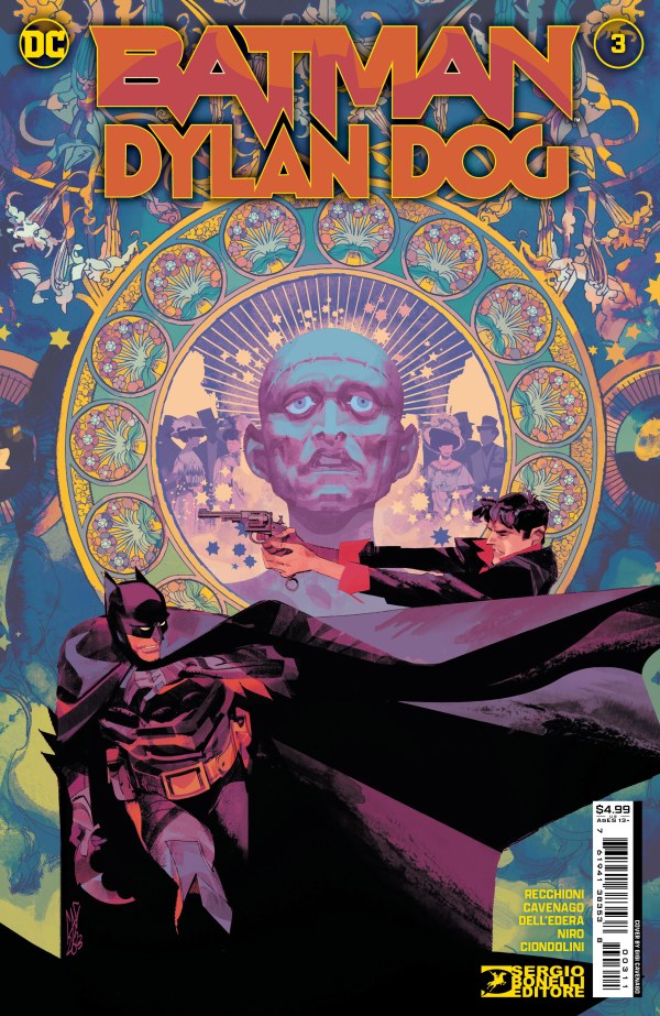 Batman / Dylan Dog #3 cover