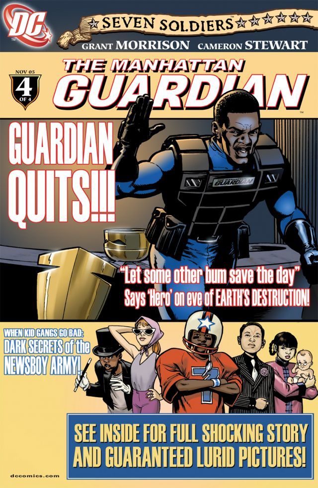Seven Soldiers: Guardian #4 cover