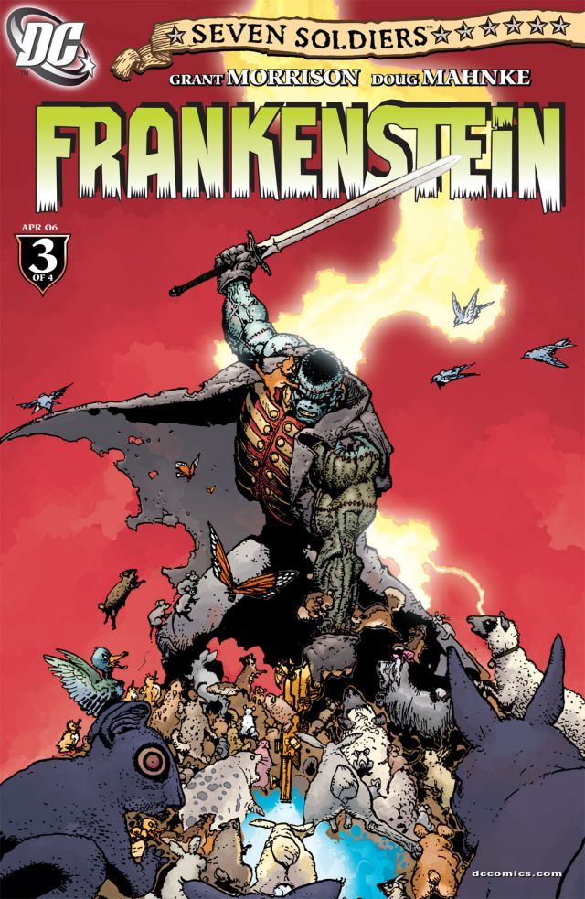 Seven Soldiers: Frankenstein #3 cover