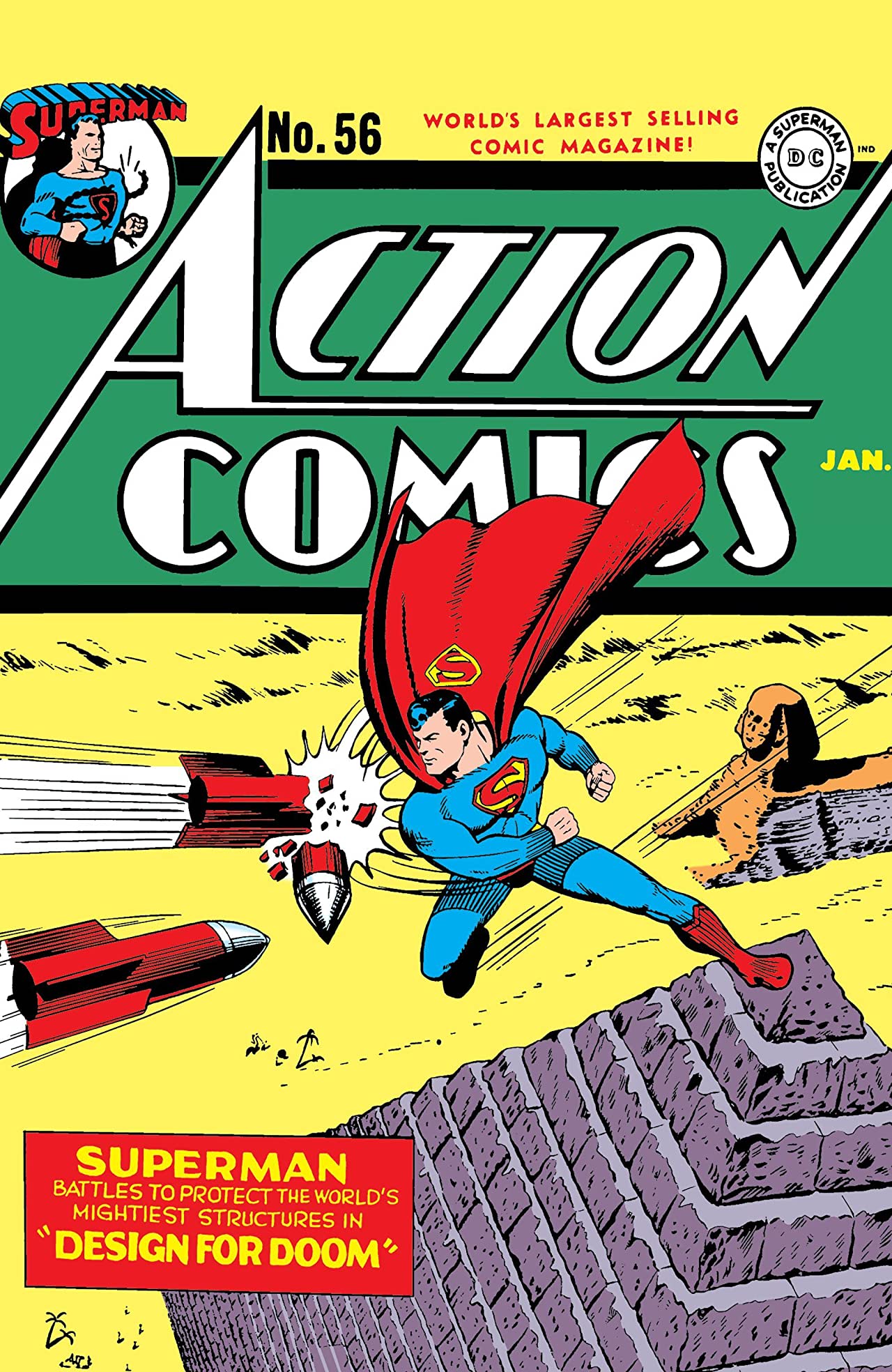 Action Comics #56 cover