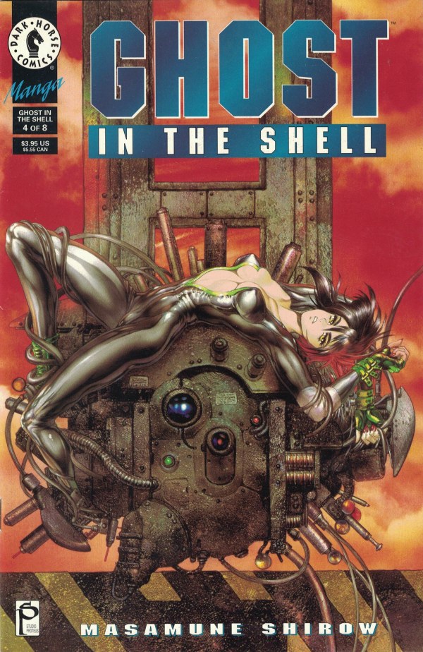 Ghost in the Shell #4 cover