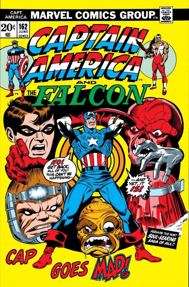 Captain America #162 cover
