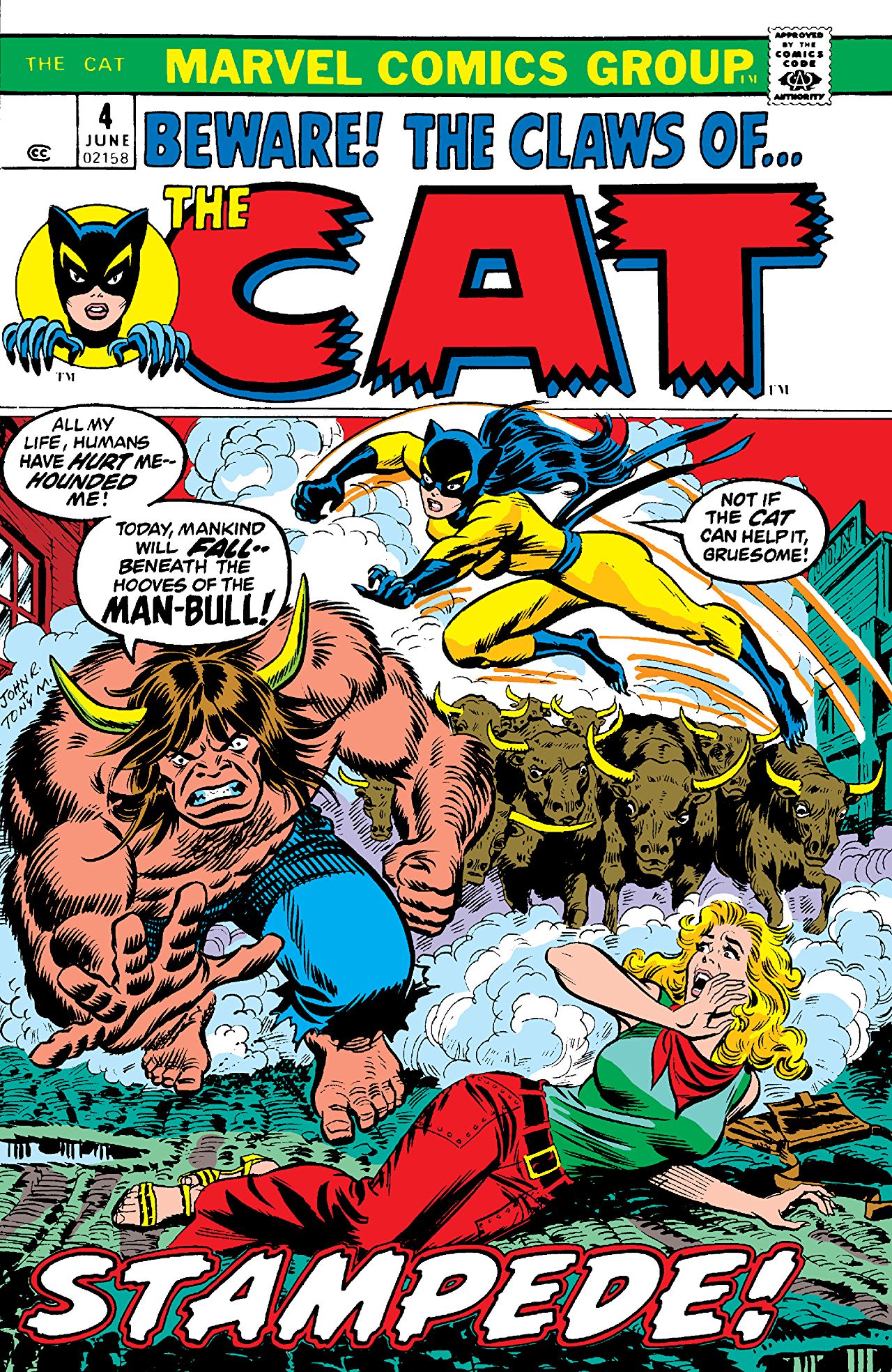 The Cat #4 cover