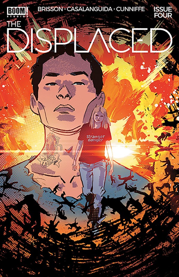 The Displaced #4 cover