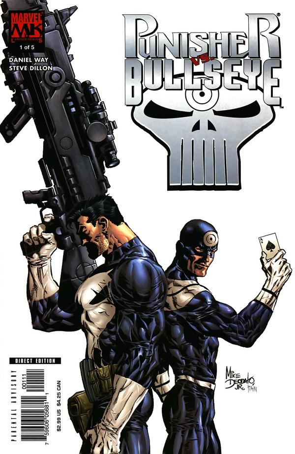 Punisher vs. Bullseye #1 cover