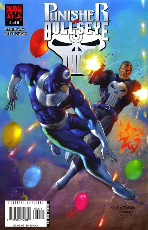 Punisher vs. Bullseye #4 cover