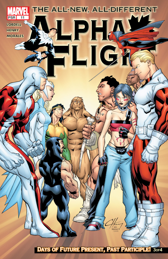 Alpha Flight #11 cover