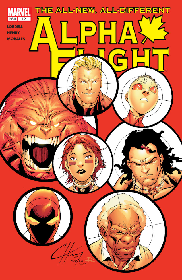Alpha Flight #12 cover