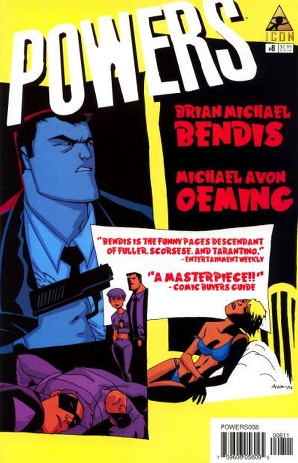 Powers #8 cover