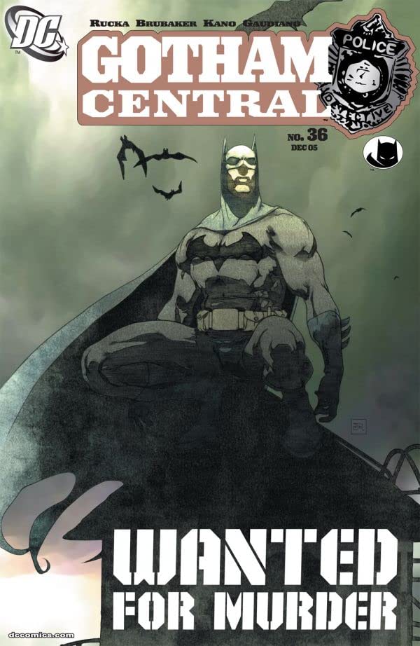 Gotham Central #36 cover