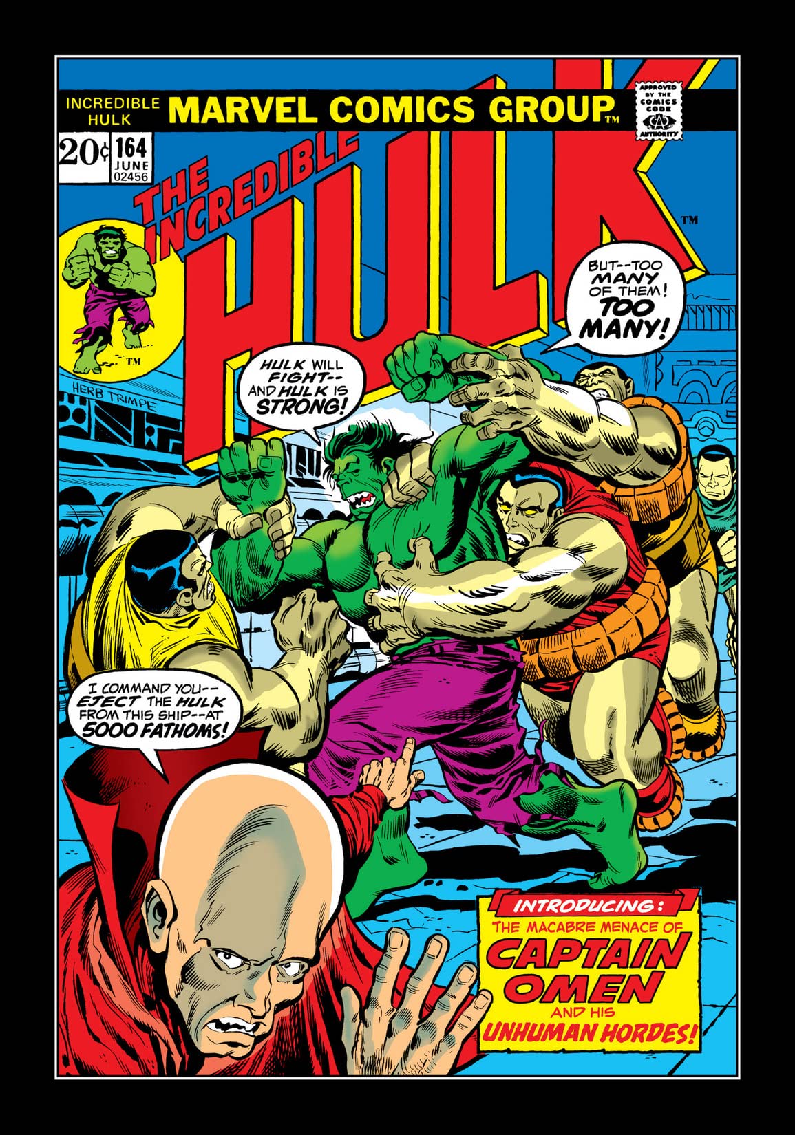 The Incredible Hulk #164 cover
