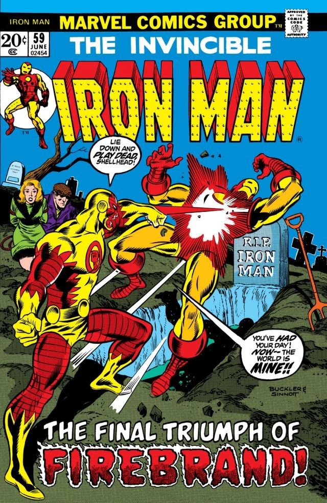 Iron Man #59 cover