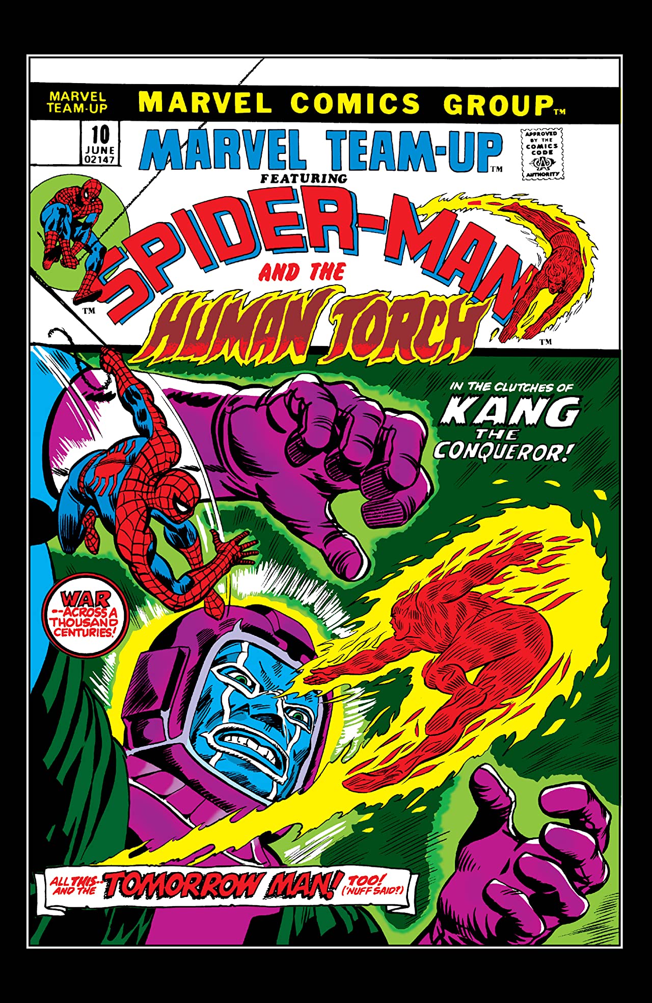 Marvel Team-Up #10 cover