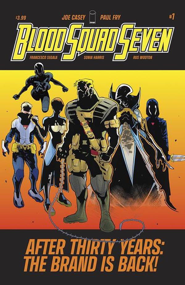 Blood Squad Seven #1 cover