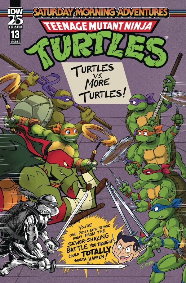 Teenage Mutant Ninja Turtles: Saturday Morning Adventures #13 cover