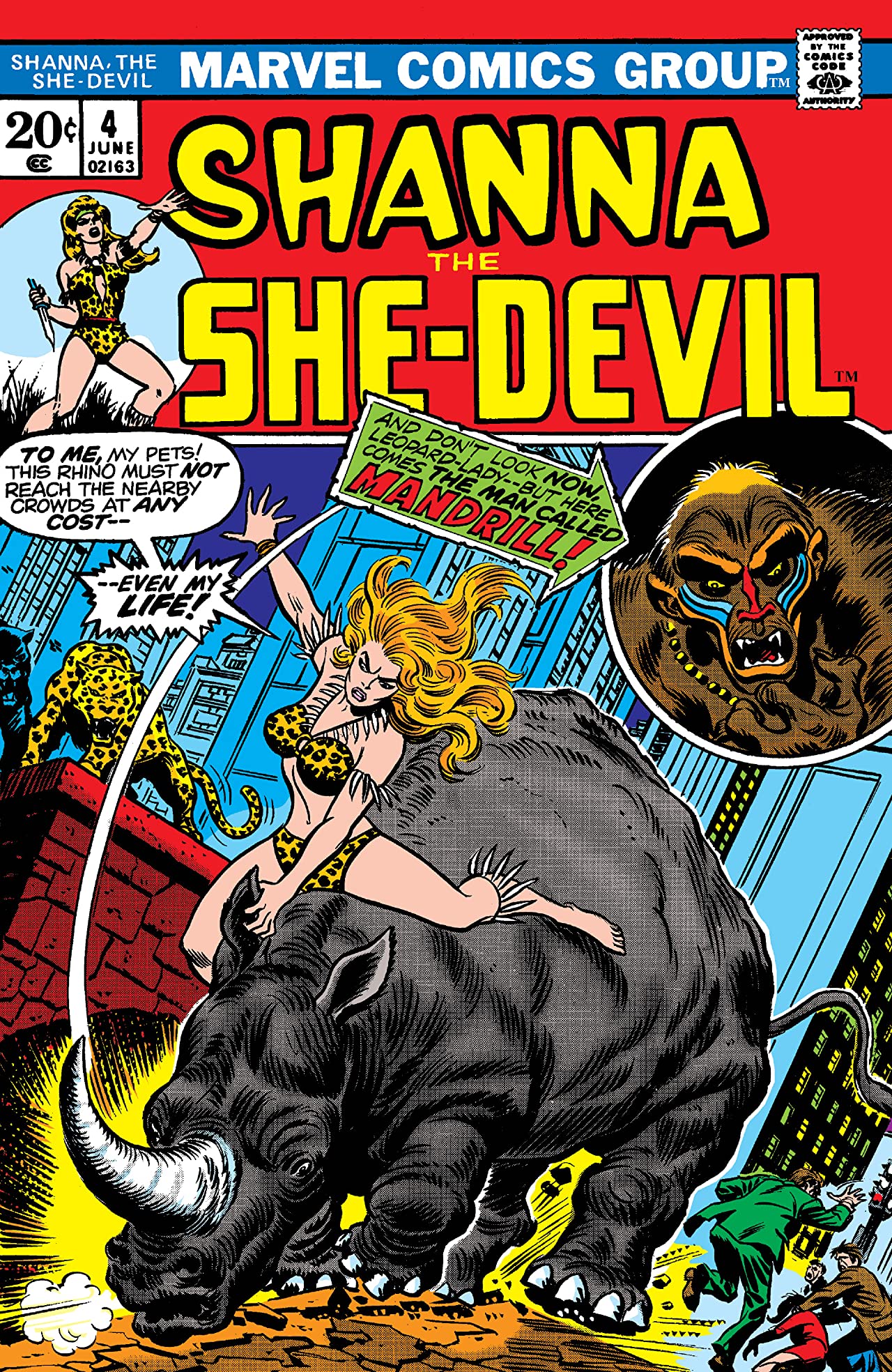 Shanna, the She-Devil #4