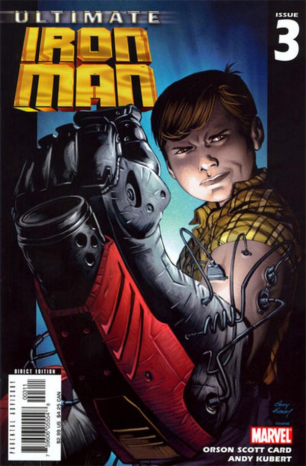 Ultimate Iron Man #3 cover