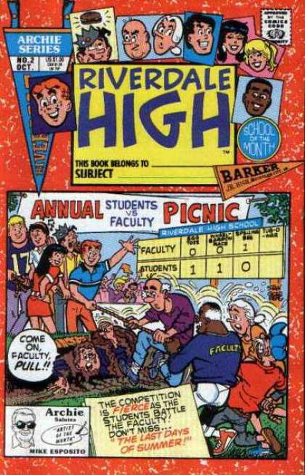 Riverdale High #2 cover
