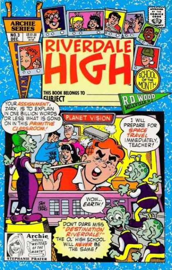 Riverdale High #3 cover