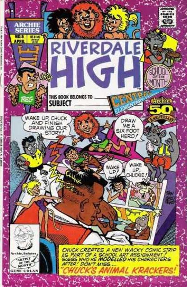 Riverdale High #5 cover