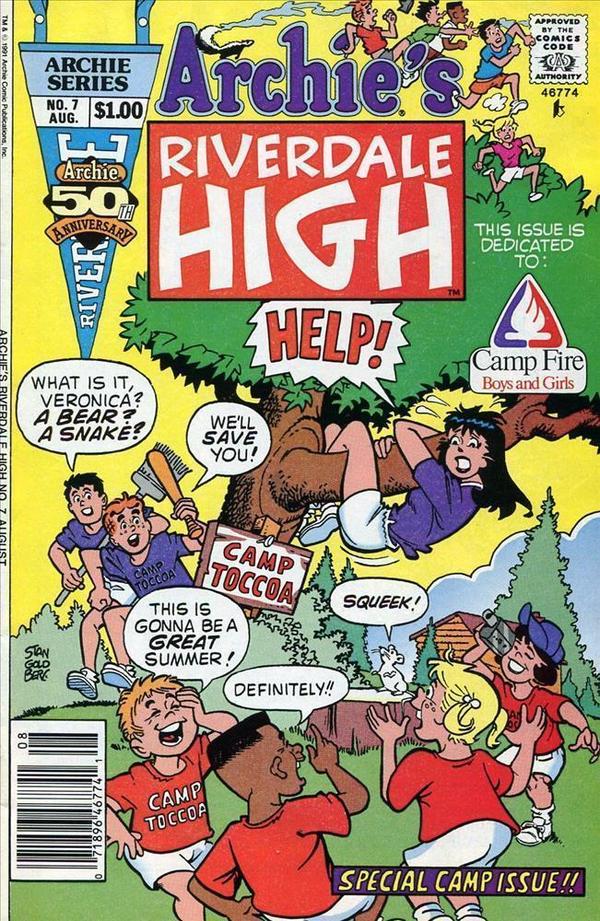 Archie's Riverdale High #7 cover