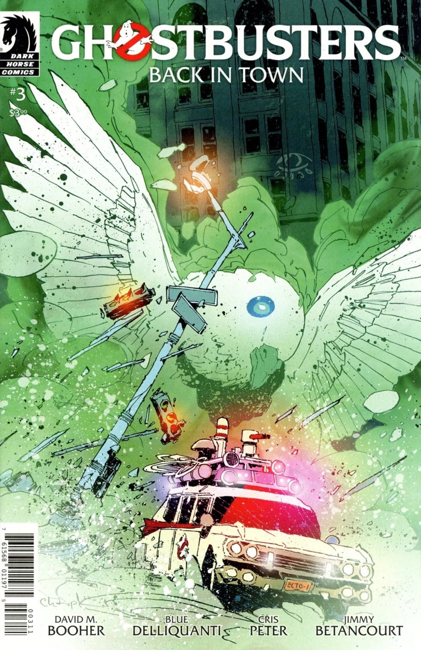 Ghostbusters: Back in Town #3 cover
