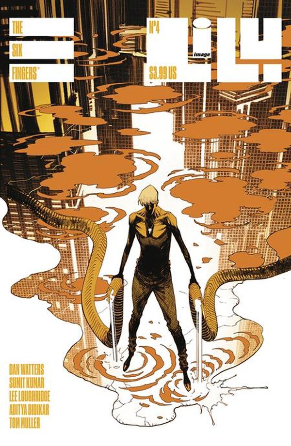 The Six Fingers #4 cover