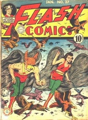 Flash Comics #37 cover