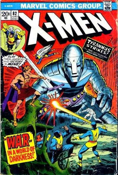 The X-Men #82 cover