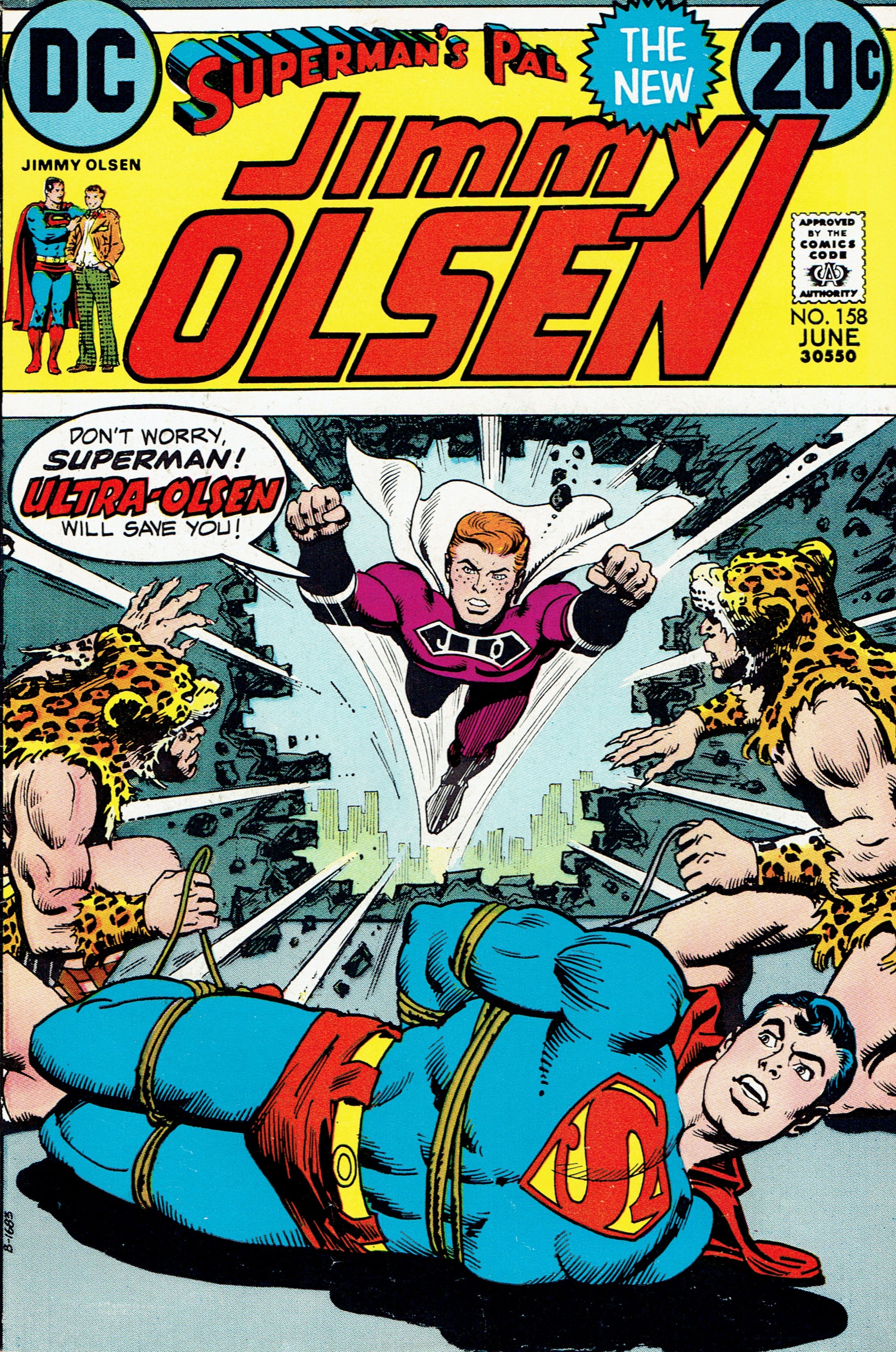Superman's Pal, Jimmy Olsen #158 cover