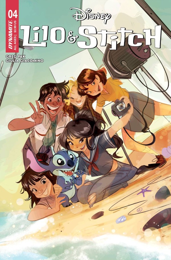 Lilo & Stitch #4 cover