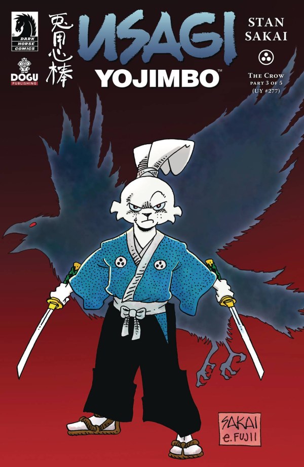 Usagi Yojimbo: The Crow #3 cover