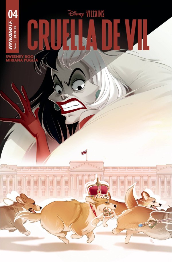 Disney Villains: Cruella de Vil #4 cover