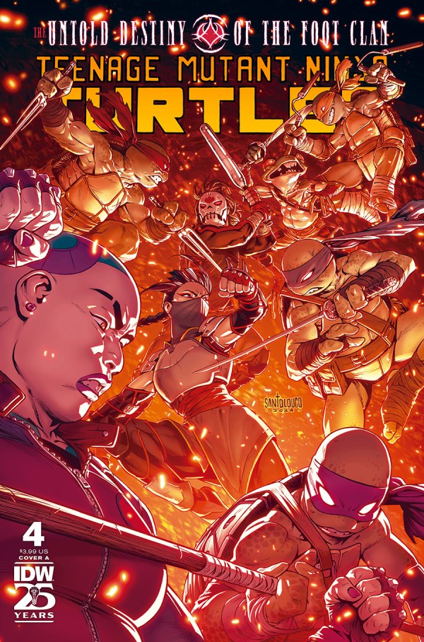 Teenage Mutant Ninja Turtles: The Untold Destiny of the Foot Clan #4 cover