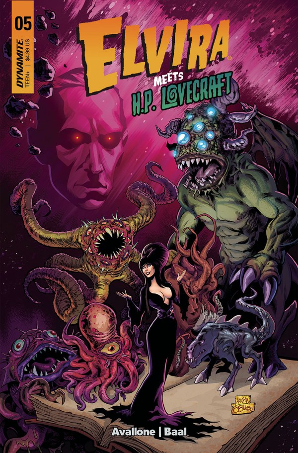Elvira Meets H.P. Lovecraft #5 cover