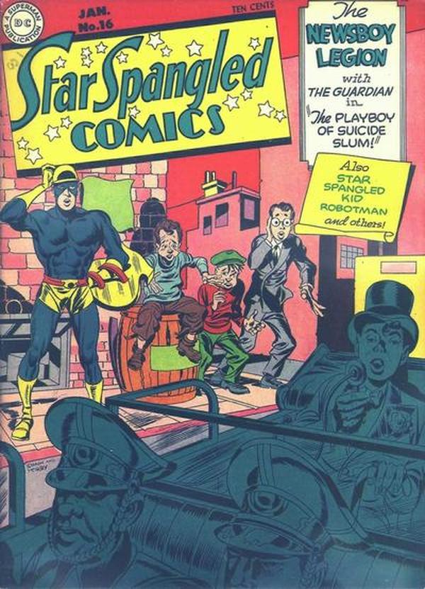 Star Spangled Comics #16 cover