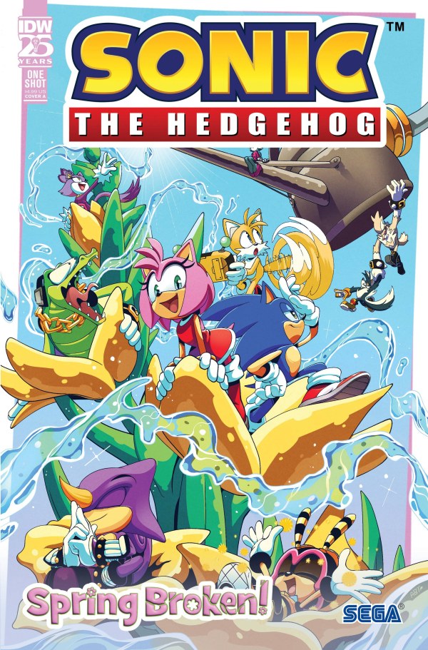 Sonic the Hedgehog: Spring Broken #1 cover