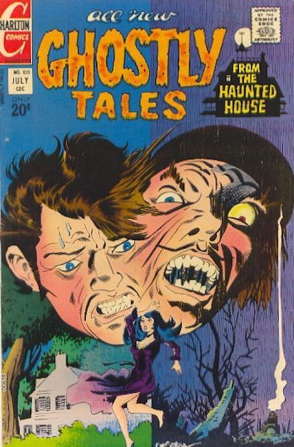 Ghostly Tales #105 cover