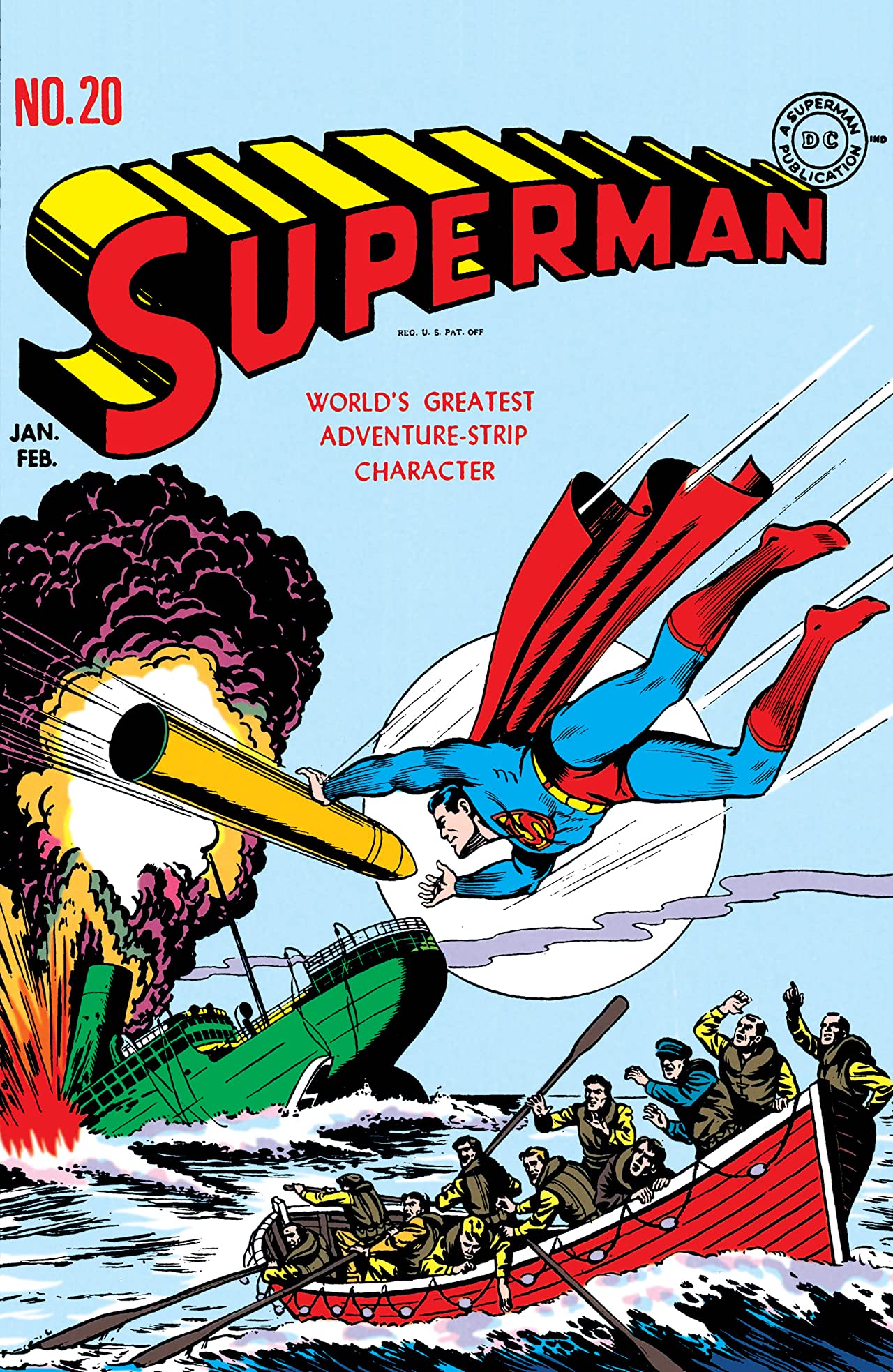 Superman #20 cover