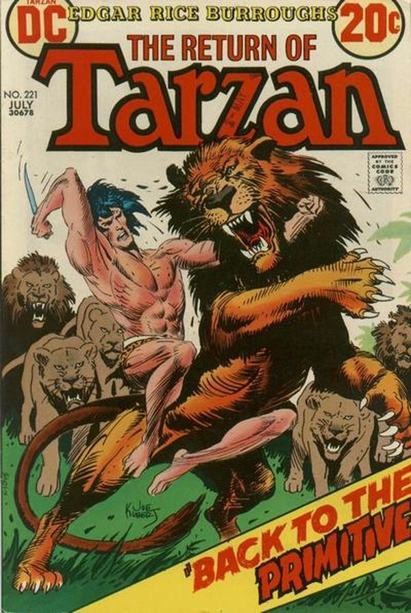 Tarzan #221 cover